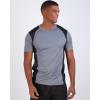 image:imageReal Essentials 5 Pack Mens Mesh Short Sleeve Crew Neck TShirt  Workout Gym Active Athletic Tee Big amp Tall AvailableSet 10