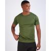 image:imageReal Essentials 5 Pack Mens Mesh Short Sleeve Crew Neck TShirt  Workout Gym Active Athletic Tee Big amp Tall AvailableSet 11