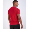 image:imageReal Essentials 5 Pack Mens Mesh Short Sleeve Crew Neck TShirt  Workout Gym Active Athletic Tee Big amp Tall AvailableSet 11