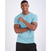 image:imageReal Essentials 5 Pack Mens Mesh Short Sleeve Crew Neck TShirt  Workout Gym Active Athletic Tee Big amp Tall AvailableSet 12