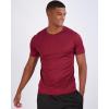image:imageReal Essentials 5 Pack Mens Mesh Short Sleeve Crew Neck TShirt  Workout Gym Active Athletic Tee Big amp Tall AvailableSet 12