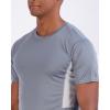 image:imageReal Essentials 5 Pack Mens Mesh Short Sleeve Crew Neck TShirt  Workout Gym Active Athletic Tee Big amp Tall AvailableSet 13