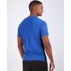 image:imageReal Essentials 5 Pack Mens Mesh Short Sleeve Crew Neck TShirt  Workout Gym Active Athletic Tee Big amp Tall AvailableSet 4