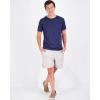 image:imageReal Essentials 5 Pack Mens Mesh Short Sleeve Crew Neck TShirt  Workout Gym Active Athletic Tee Big amp Tall AvailableSet 5