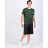 image:imageReal Essentials 5 Pack Mens Mesh Short Sleeve Crew Neck TShirt  Workout Gym Active Athletic Tee Big amp Tall AvailableSet 9