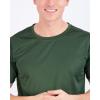 image:imageReal Essentials 5 Pack Mens Mesh Short Sleeve Crew Neck TShirt  Workout Gym Active Athletic Tee Big amp Tall AvailableSet 9