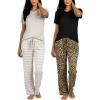Set H Black & Beige