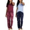 Set I Navy & Burgundy