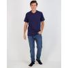 image:imageReal Essentials 3 Pack Mens Cotton Short Sleeve Henley TShirt  Casual Work Activewear Tee Set 4 4X