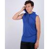 image:imageReal Essentials 3 Pack Mens DryFit Active Hooded Tank Top  Workout Sleeveless Hoodie Drawstring Available in Big amp TallSet 4