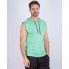 image:imageReal Essentials 3 Pack Mens DryFit Active Hooded Tank Top  Workout Sleeveless Hoodie Drawstring Available in Big amp TallSet 7