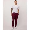 image:imageReal Essentials 3 Pack Mens French Terry Fleece Active Casual Jogger Sweatpants with Pockets Available in Big amp TallSet 2