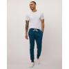 image:imageReal Essentials 3 Pack Mens French Terry Fleece Active Casual Jogger Sweatpants with Pockets Available in Big amp TallSet 4