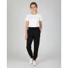image:imageReal Essentials 3 Pack Girls Lounge Joggers Soft Athletic Performance Casual Sweatpants Ages 716Set 1