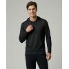 image:imageReal Essentials 3 Pack Mens Cotton Henley Pullover Hoodie Lightweight Casual Long Sleeve Hooded Sweatshirt Big amp TallBlack  Black  Black