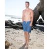 image:imageReal Essentials 3 Pack Mens QuickDry 7 Swim Trunks with Lining Board Shorts for Beach Available in Big amp TallSet 3