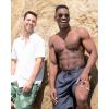 image:imageReal Essentials 3 Pack Mens QuickDry 7 Swim Trunks with Lining Board Shorts for Beach Available in Big amp TallSet 8
