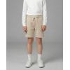 image:imageReal Essentials 4 Pack Boys Cotton French Terry Shorts with Pockets for Kids Teens Youth  Sleep Casual Lounge 418Set 4