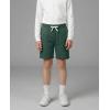 image:imageReal Essentials 4 Pack Boys Cotton French Terry Shorts with Pockets for Kids Teens Youth  Sleep Casual Lounge 418Set 5