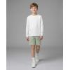 image:imageReal Essentials 4 Pack Boys Cotton French Terry Shorts with Pockets for Kids Teens Youth  Sleep Casual Lounge 418Set 6