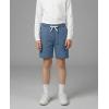 image:imageReal Essentials 4 Pack Boys Cotton French Terry Shorts with Pockets for Kids Teens Youth  Sleep Casual Lounge 418Set 8