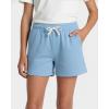 image:imageReal Essentials 4 Pack Girls French Terry Lounge Shorts  Ultra Soft PullOn Gym Camp Sports amp Everyday ShortsSet 2