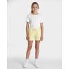 image:imageReal Essentials 4 Pack Girls French Terry Lounge Shorts  Ultra Soft PullOn Gym Camp Sports amp Everyday ShortsSet 3