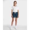 image:imageReal Essentials 4 Pack Girls French Terry Lounge Shorts  Ultra Soft PullOn Gym Camp Sports amp Everyday ShortsSet 4