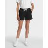 image:imageReal Essentials 4 Pack Girls French Terry Lounge Shorts  Ultra Soft PullOn Gym Camp Sports amp Everyday ShortsSet 7