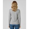 image:imageReal Essentials 4 Pack Womens Cotton Long Sleeve VNeck TShirts  Soft Casual Lounge Tee Tops Available in PlusSet 8