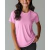 image:imageReal Essentials 5 Pack Girls Short Sleeve Breeze Tech Athletic Shirts  MoistureWicking Sports Gym Workout amp Dance TeesSet 2