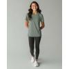 image:imageReal Essentials 5 Pack Girls Short Sleeve Breeze Tech Athletic Shirts  MoistureWicking Sports Gym Workout amp Dance TeesSet 3
