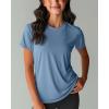 image:imageReal Essentials 5 Pack Girls Short Sleeve Breeze Tech Athletic Shirts  MoistureWicking Sports Gym Workout amp Dance TeesSet 5
