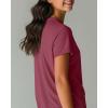 image:imageReal Essentials 5 Pack Girls Short Sleeve Breeze Tech Athletic Shirts  MoistureWicking Sports Gym Workout amp Dance TeesSet 6