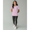 image:imageReal Essentials 5 Pack Girls Short Sleeve Breeze Tech Athletic Shirts  MoistureWicking Sports Gym Workout amp Dance TeesSet 7