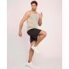 image:imageReal Essentials 5 Pack Mens DryFit Muscle Tank Top Sleeveless Shirts Workout Tees Athletic Gym Big amp Tall AvailableSet 2