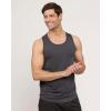 image:imageReal Essentials 5 Pack Mens DryFit Muscle Tank Top Sleeveless Shirts Workout Tees Athletic Gym Big amp Tall AvailableSet 5