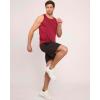 image:imageReal Essentials 5 Pack Mens DryFit Muscle Tank Top Sleeveless Shirts Workout Tees Athletic Gym Big amp Tall AvailableSet 6