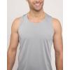 image:imageReal Essentials 5 Pack Mens DryFit Muscle Tank Top Sleeveless Shirts Workout Tees Athletic Gym Big amp Tall AvailableSet 8