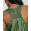 image:imageReal Essentials 5 Pack Womens Racerback Athletic Tank Top Mesh Back DryFit Sleeveless Shirt for Workout Running Gym PlusSet 1