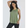 image:imageReal Essentials 5 Pack Womens Racerback Athletic Tank Top Mesh Back DryFit Sleeveless Shirt for Workout Running Gym PlusSet 1