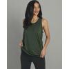 image:imageReal Essentials 5 Pack Womens Racerback Athletic Tank Top Mesh Back DryFit Sleeveless Shirt for Workout Running Gym PlusSet 2