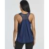 image:imageReal Essentials 5 Pack Womens Racerback Athletic Tank Top Mesh Back DryFit Sleeveless Shirt for Workout Running Gym PlusSet 4