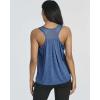 image:imageReal Essentials 5 Pack Womens Racerback Athletic Tank Top Mesh Back DryFit Sleeveless Shirt for Workout Running Gym PlusSet 5