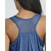 image:imageReal Essentials 5 Pack Womens Racerback Athletic Tank Top Mesh Back DryFit Sleeveless Shirt for Workout Running Gym PlusSet 5