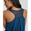 image:imageReal Essentials 5 Pack Womens Racerback Athletic Tank Top Mesh Back DryFit Sleeveless Shirt for Workout Running Gym PlusSet 7