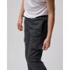 image:imageReal Essentials 3 Pack Boys Cotton Fleece Cargo Joggers Athletic Sweatpants  Kids Casual Sports Pants Pockets Ages 616Set 1