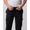 image:imageReal Essentials 3 Pack Boys Cotton Fleece Cargo Joggers Athletic Sweatpants  Kids Casual Sports Pants Pockets Ages 616Set 1