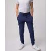 image:imageReal Essentials 3 Pack Boys Cotton Fleece Cargo Joggers Athletic Sweatpants  Kids Casual Sports Pants Pockets Ages 616Set 3