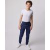 image:imageReal Essentials 3 Pack Boys Cotton Fleece Cargo Joggers Athletic Sweatpants  Kids Casual Sports Pants Pockets Ages 616Set 3